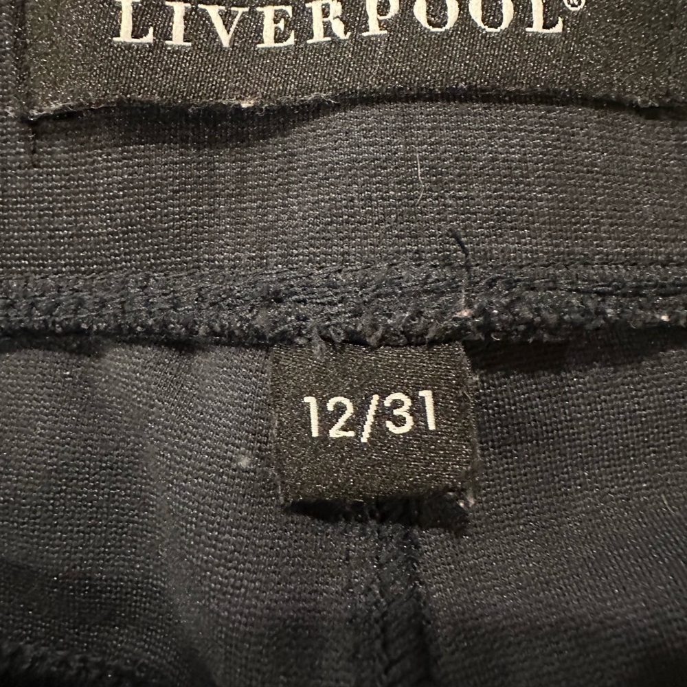 Liverpool Black Pants